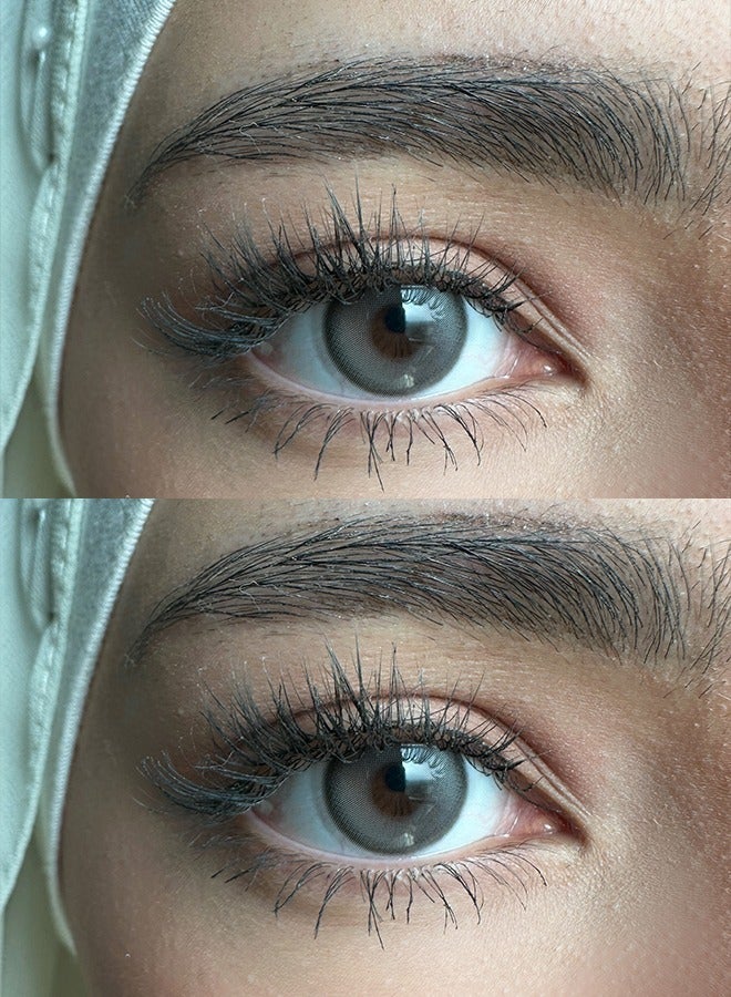سيدة جديدة عدسات فريش ليدي ملونة Grey سنوية – طبيعية ومريحة، مثالية لمظهر مكياج يومي متنوع - Image 3